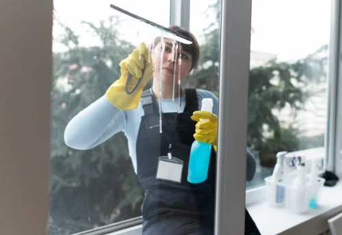 Nettoyage de vitres intérieures et extérieures à Vichy